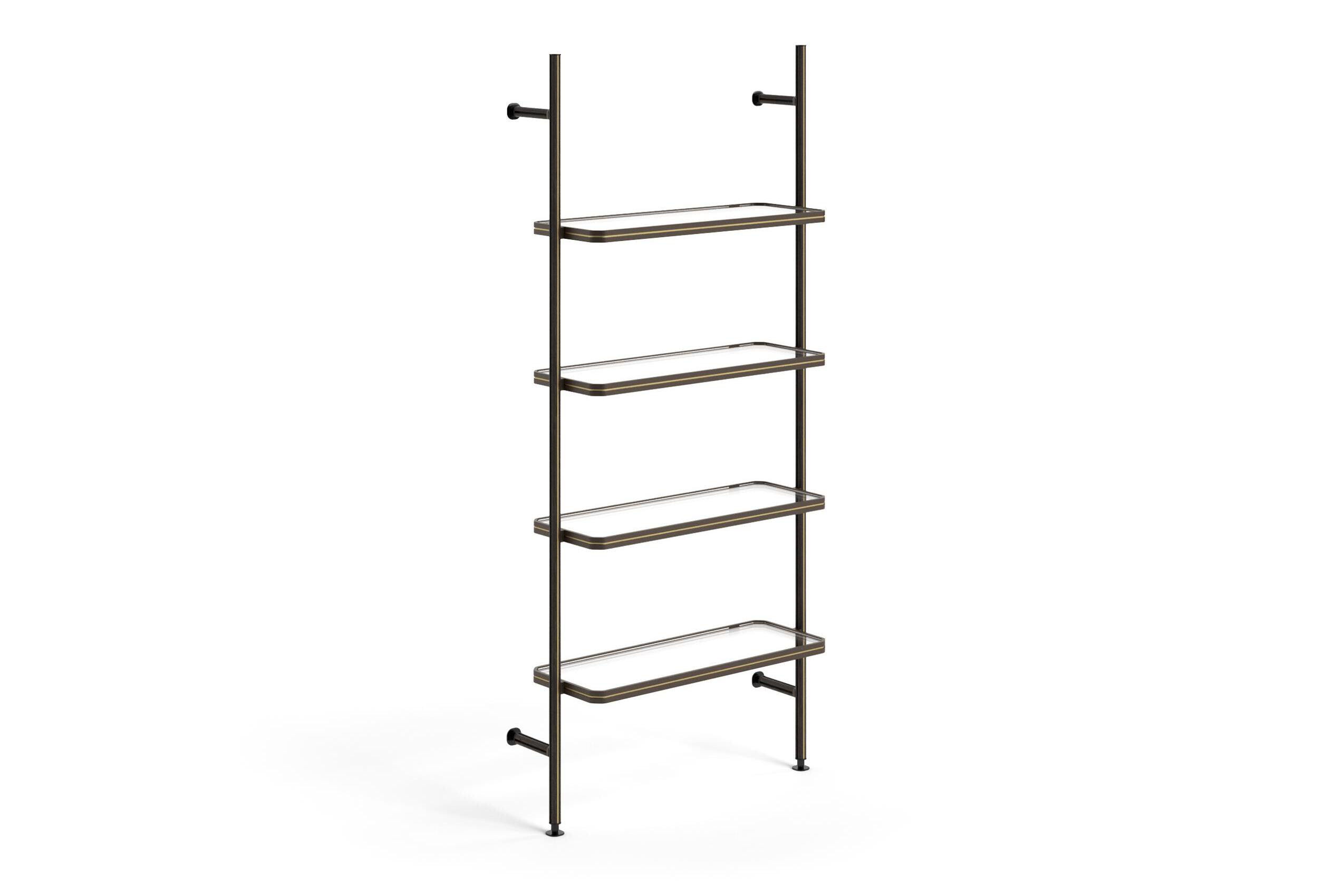 Модульный книжный шкаф с креплением пол-потолок Natuzzi Italia RADICE ARCH-00013910