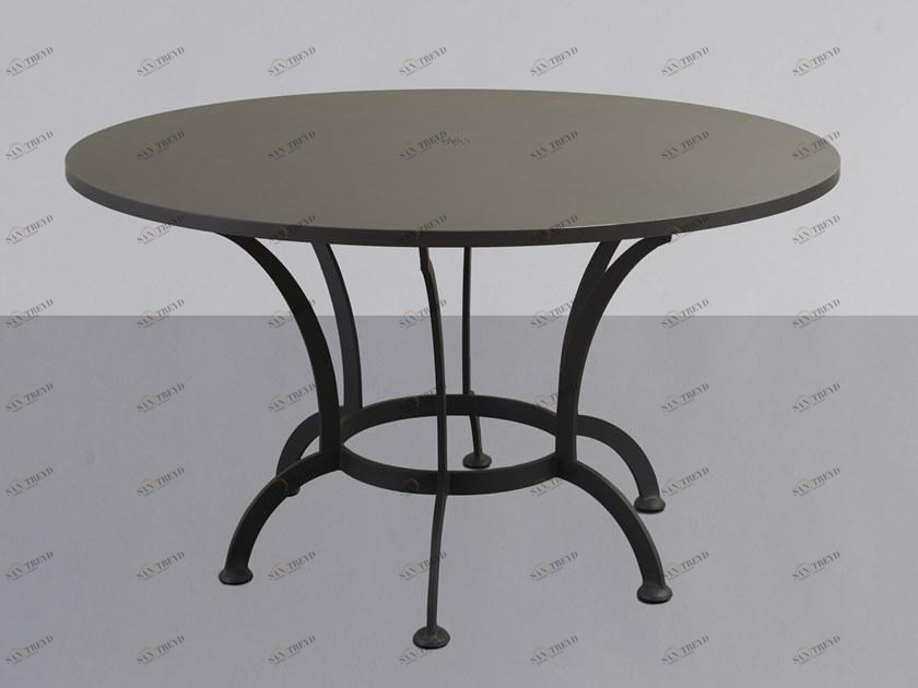 OFFICINACIANI Круглый садовый стол из железа Archi Gf4013ta-ro