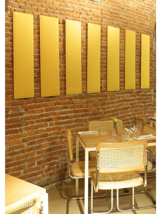 Slalom Акустическая стеновая панель из огнестойкого полиэфирного волокна Ecorange sun-id-1345068 - Вид №7