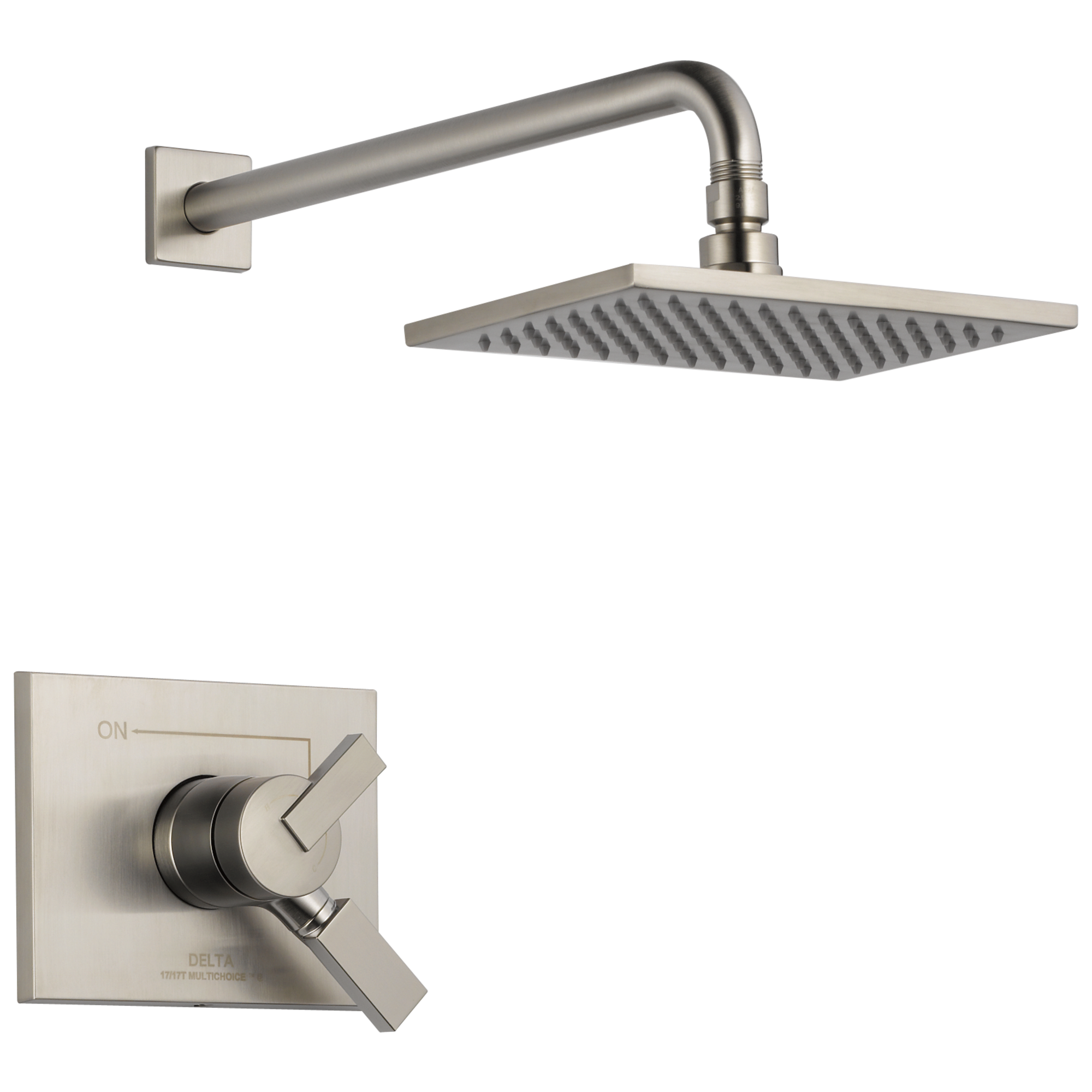 T17253-SS Облицовка для душа Monitor® серии 17 Delta Faucet Vero Нержавеющая сталь