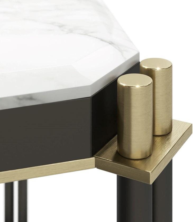 Capital Collection Прямоугольный мраморный стол для гостиной Tudor sun-id-1393758 - Вид №2