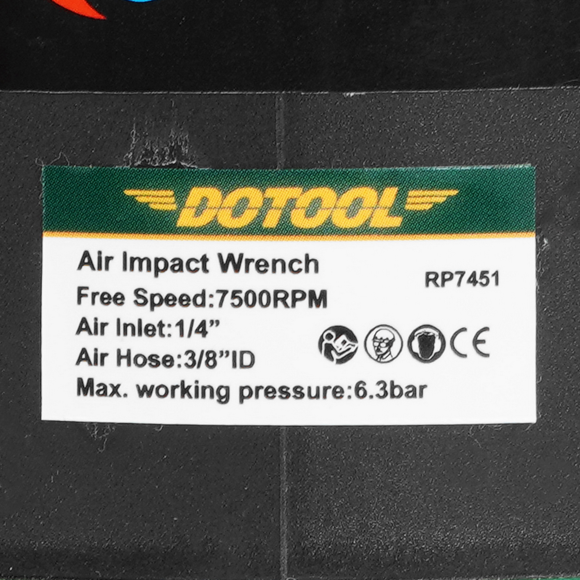 Пневмогайковерт EDON RP7451 9236341 STDN-0012209 - Вид №3