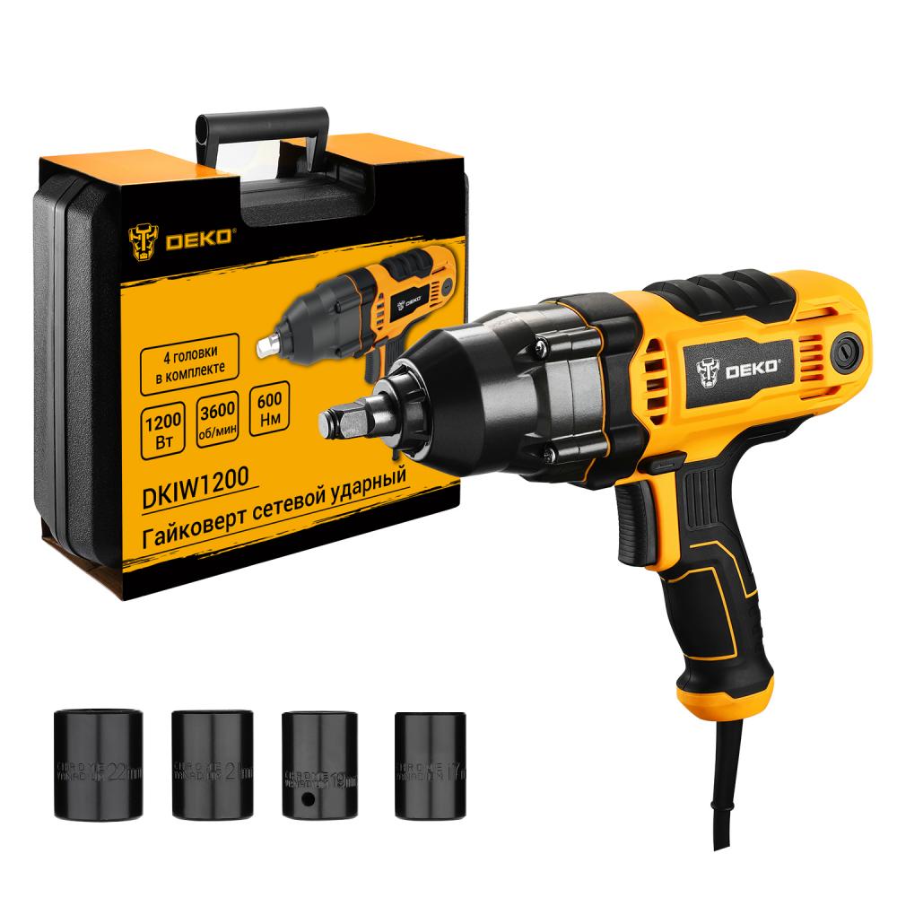 Гайковерт DEKO DKIW1200 5613465 STDN-0061349 - Вид №5