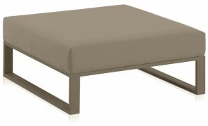 Diabla Квадратный садовый пуф со съемным чехлом из ткани Ploid