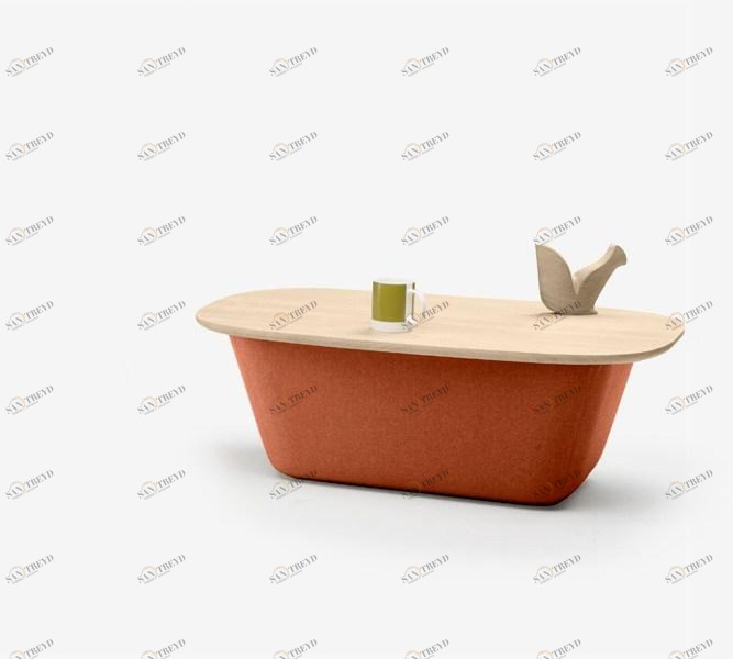 ALKI Дубовый журнальный столик с журнальной стойкой Lasai sun-id-1442839