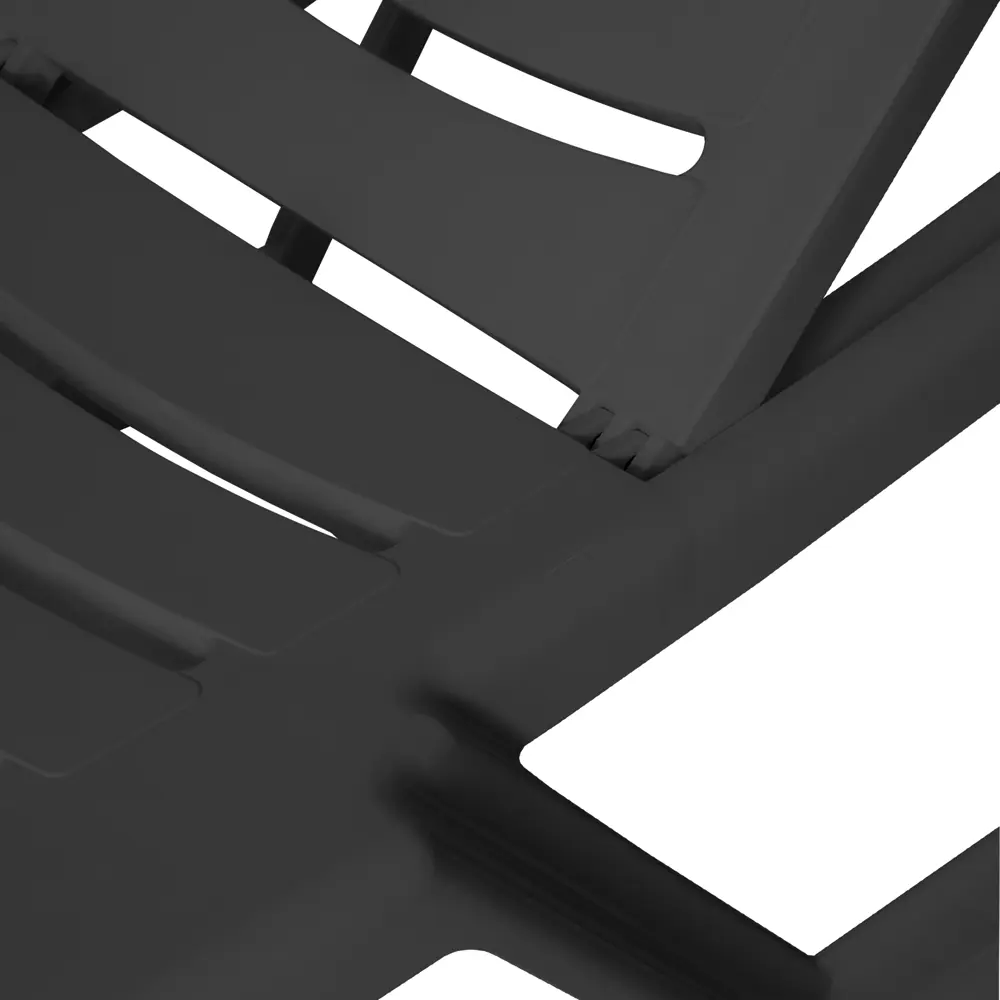 Шезлонг без подушки Элластик 187x32 см пластик серый Santreyd STLM-2062443 - Вид №5