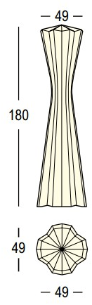 Plust Торшер для улицы из полиэтилена Frozen sun-id-1425440 - Вид №4