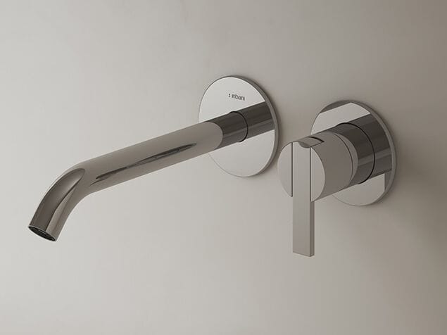 2 отверстия однорычажный настенный смеситель для раковины Inbani CODE CD019 ARCH-00117132 - Вид №1