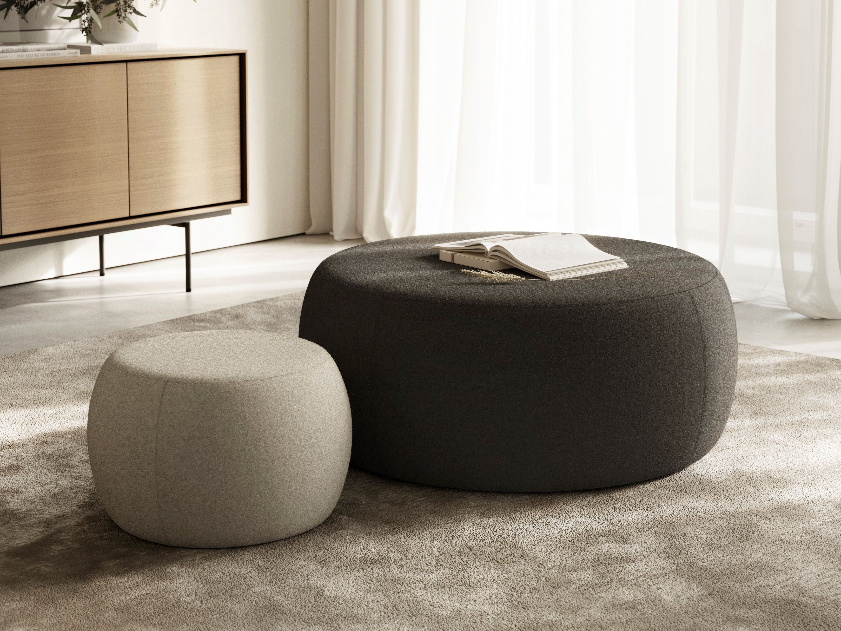 Ткань пуф TREKU Laika ARCH-00136055 - Вид №2