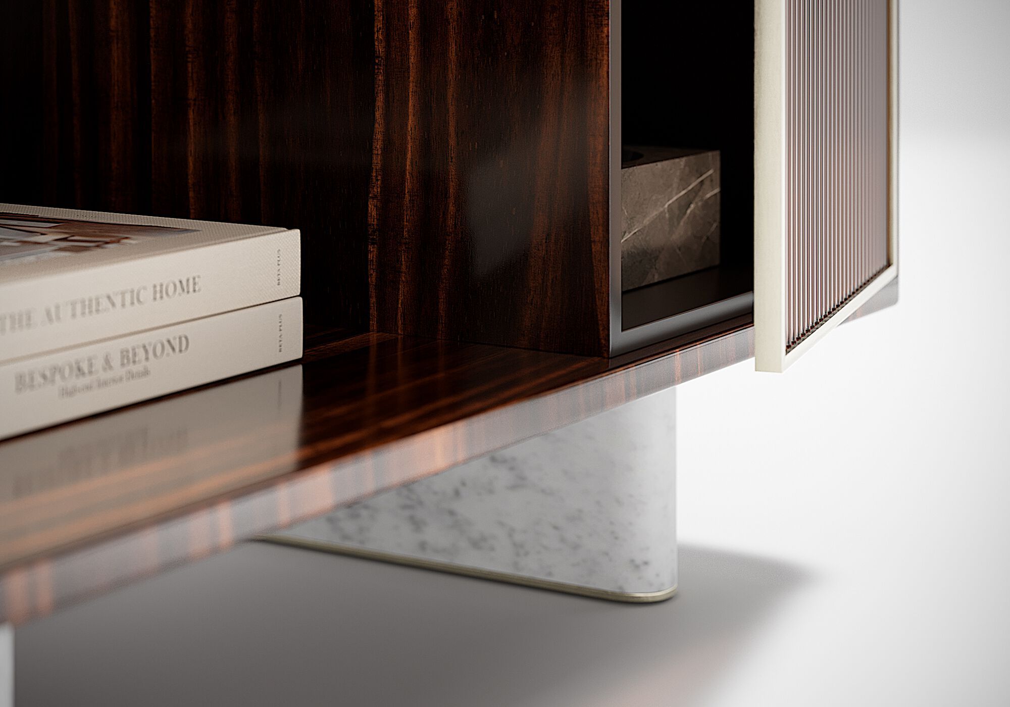 Деревянный и стеклянный шкаф с распашными дверцами Capital Collection Aurelia ARCH-00073283 - Вид №17