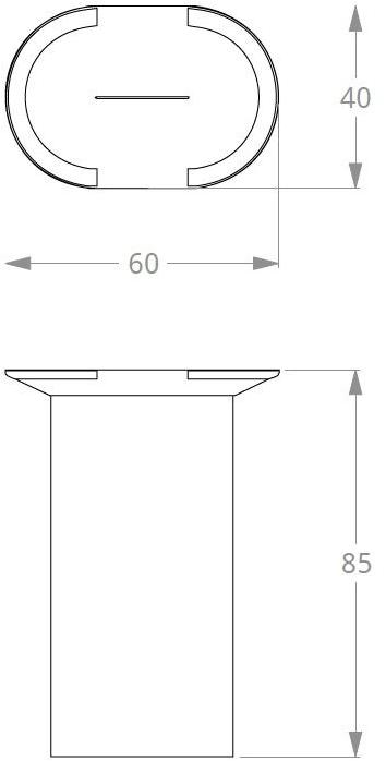 Relax Design Отдельностоящий овальный Lavabo из luxolid® Shell sun-id-1460145 - Вид №4