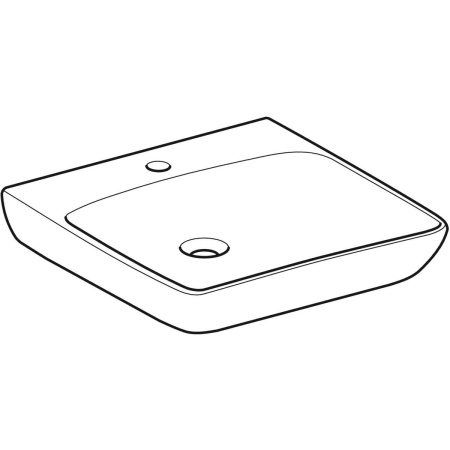 258555000 Раковина Geberit Renova Comfort, безбарьерная Geberit  - Вид №11