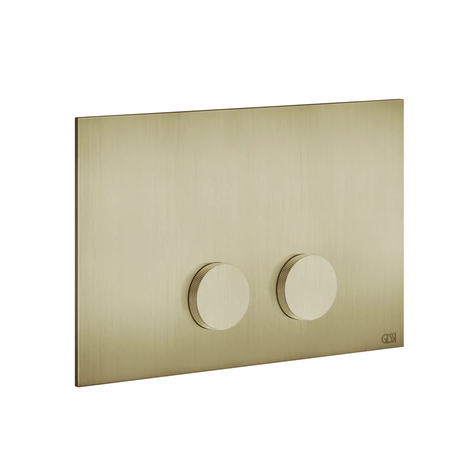 Запорная пластина 54623 727 Gessi Anello ЛАТУНЬ МАТОВАЯ PVD 54623727