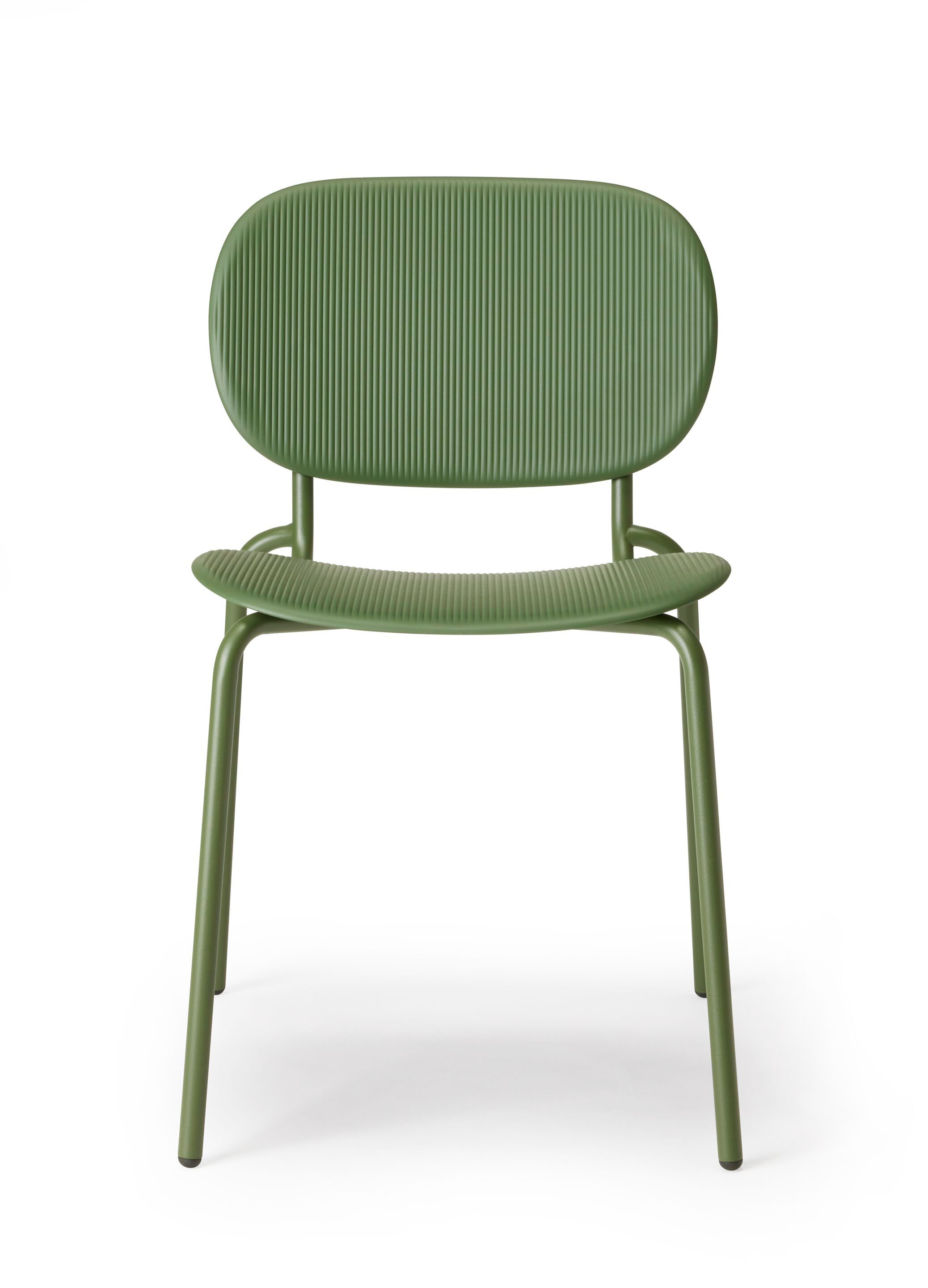 Восстановленный стул инженерного пластика со стальной рамой S-CAB Si-Si ARCH-00032605 - Вид №3