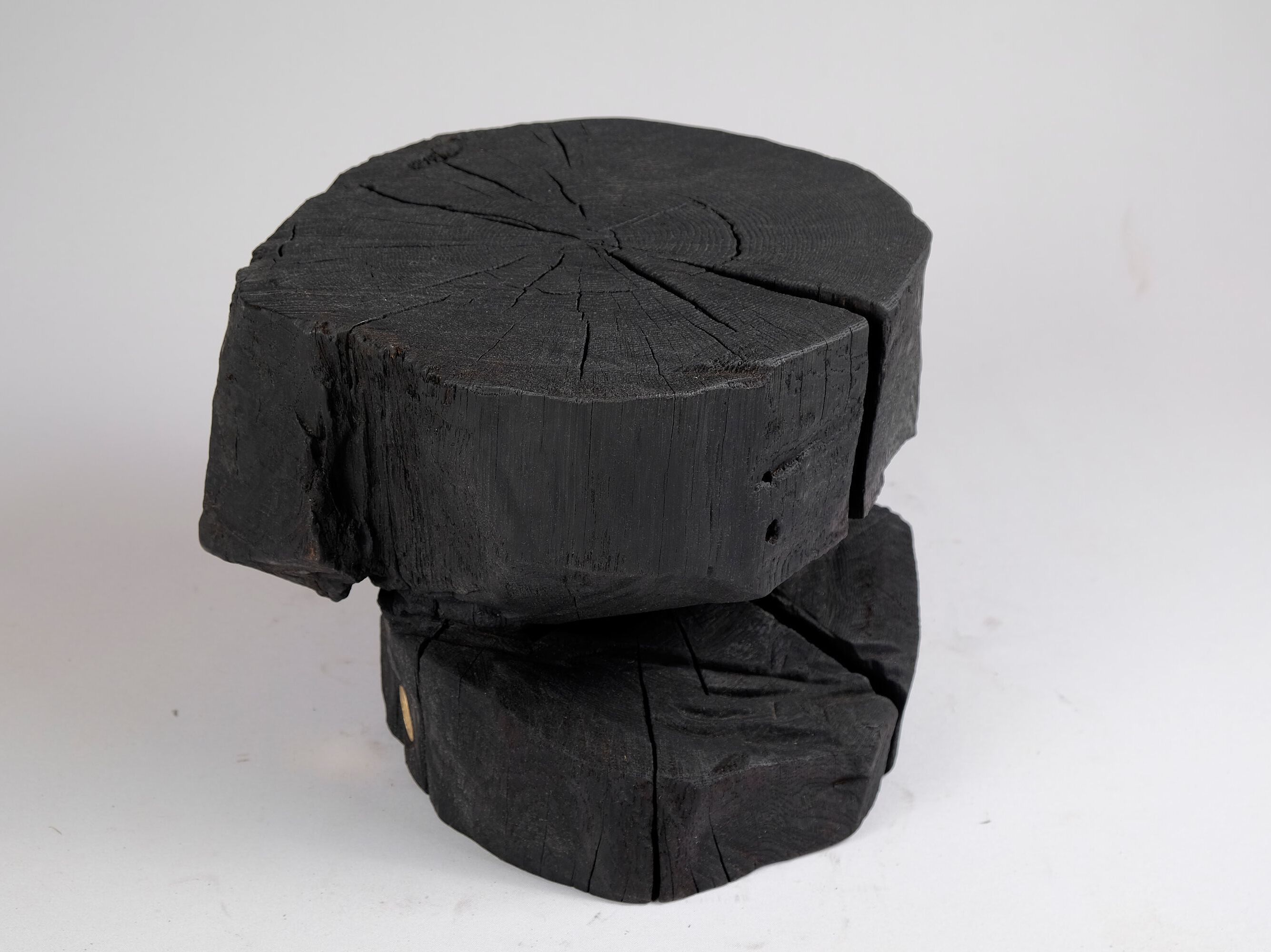 Круглый журнальный столик из дуба Logniture Jownik ARCH-00092842 - Вид №5