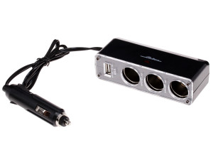 6720883 Разветвитель автоприкуривателя AIRLINE ASP-3U-07