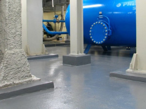 Промышленный пол из смолы