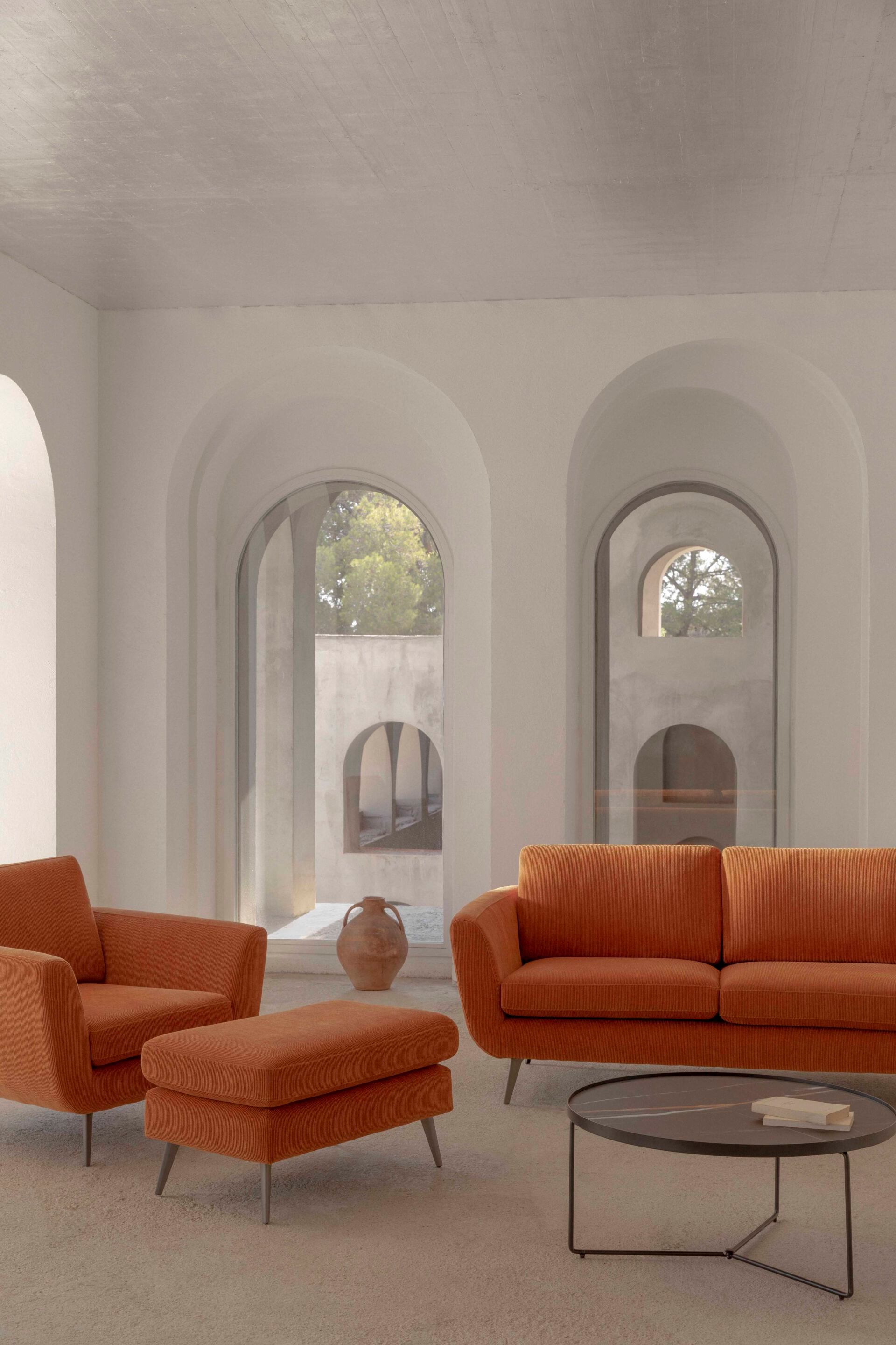 Тканевое кресло с подлокотниками Pilma Moon ARCH-00045504 - Вид №5