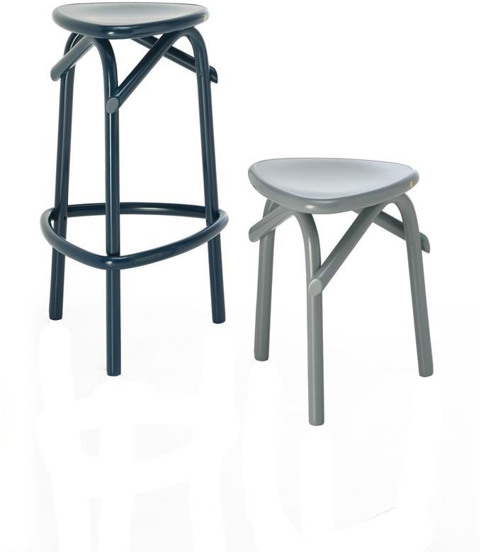 Wiener GTV Design Низкий деревянный табурет sun-id-1378989 - Вид №1