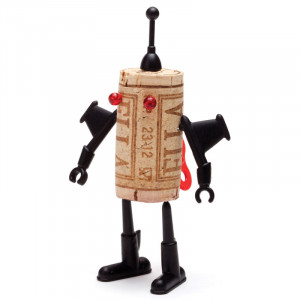 MB763 Декор для винной пробки robots юри Monkey Business