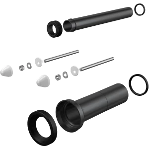 Комплект принадлежностей к унитазу с удлиненными деталями для людей с ограниченными физическими возможностями
