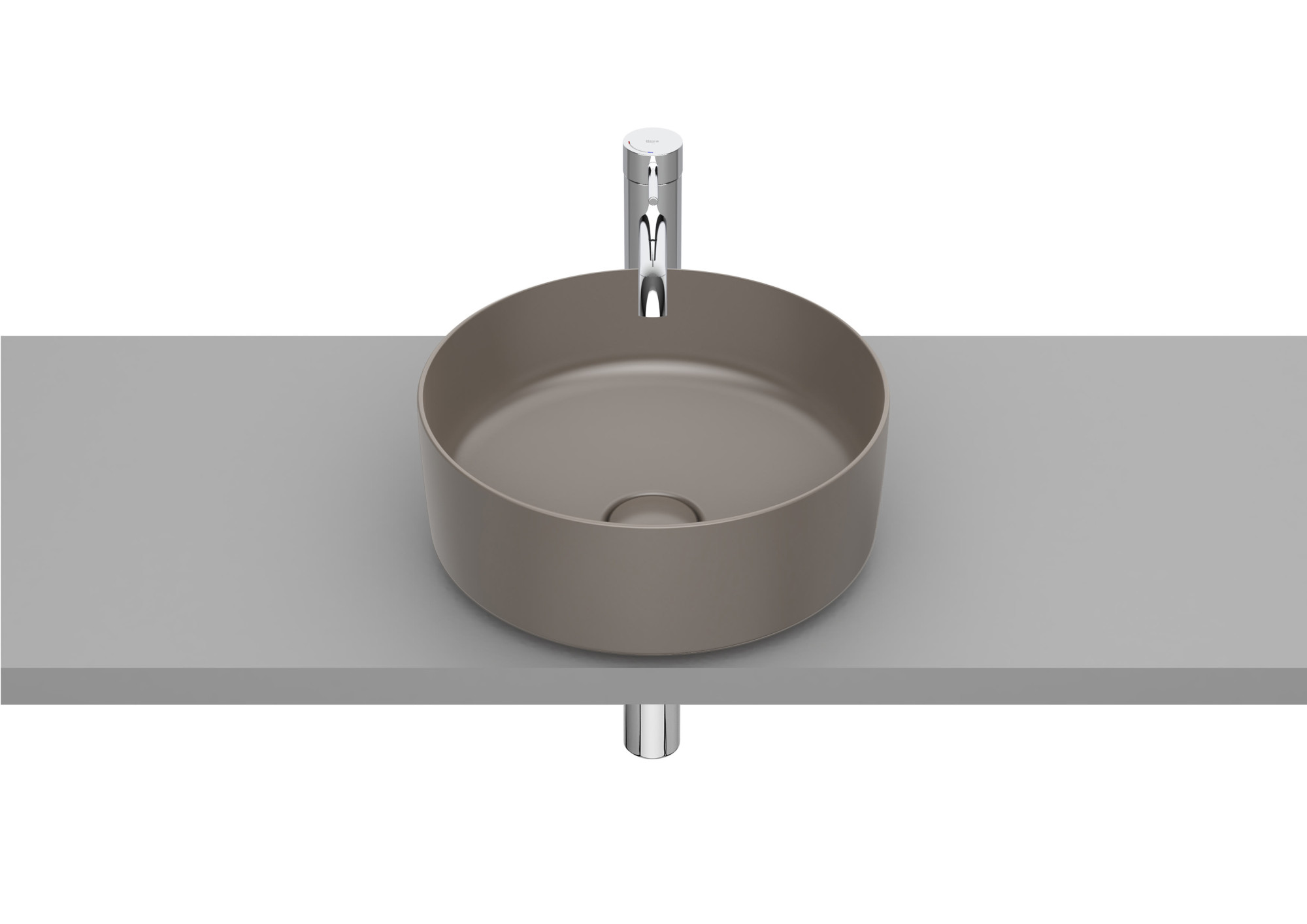A327523660 ROUND - Умывальник FINECERAMIC® спасти ROCA Inspira 