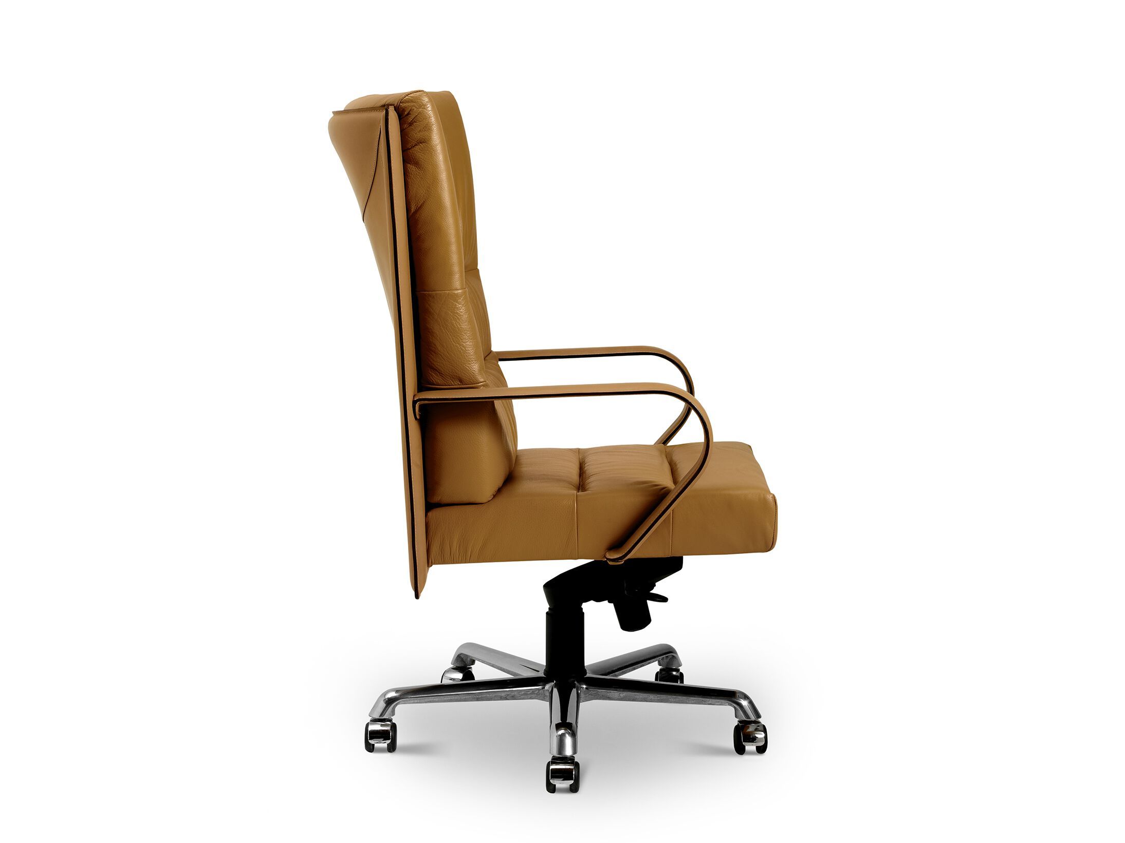 Кожаное вращающееся офисное кресло с подлокотниками i 4 Mariani GINZA ARCH-00110384 - Вид №2