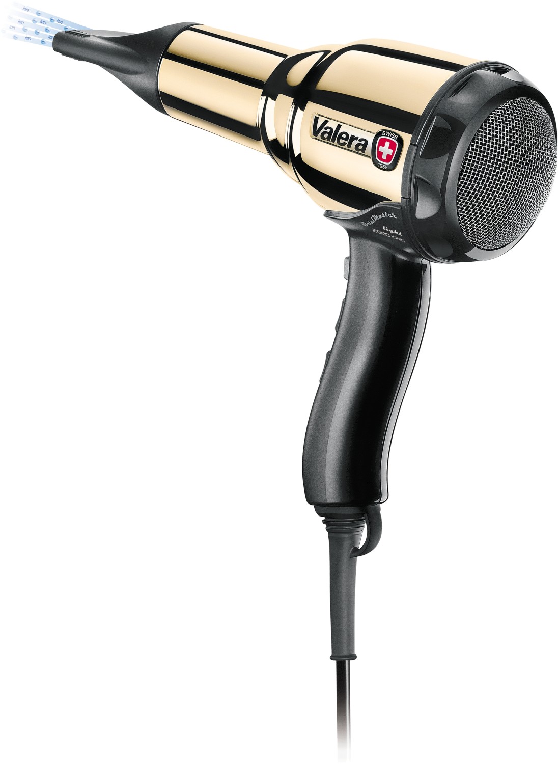 Valera Swiss Metal Master Light Ionic Gold Мод.584.01 / I Gold - 2000 Вт - Профессиональный фен для металла 55840037 