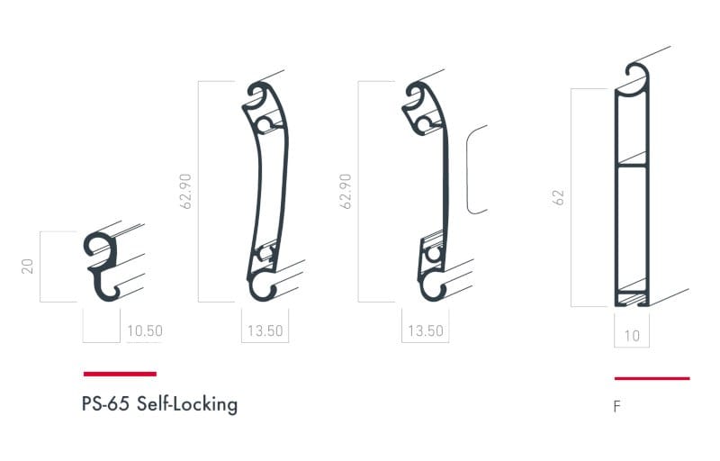 Гаражные ворота Saxun PS-65 ARCH-00005479 - Вид №1