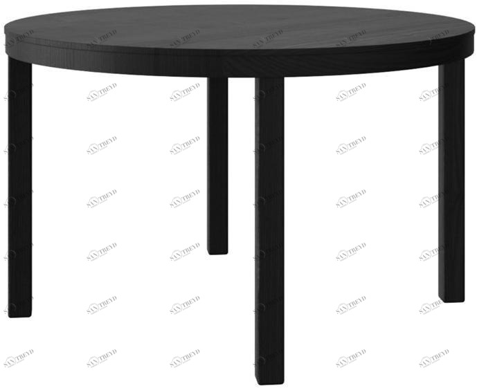 horgenglarus Круглый журнальный столик из массива дерева для гостиной  T-900 