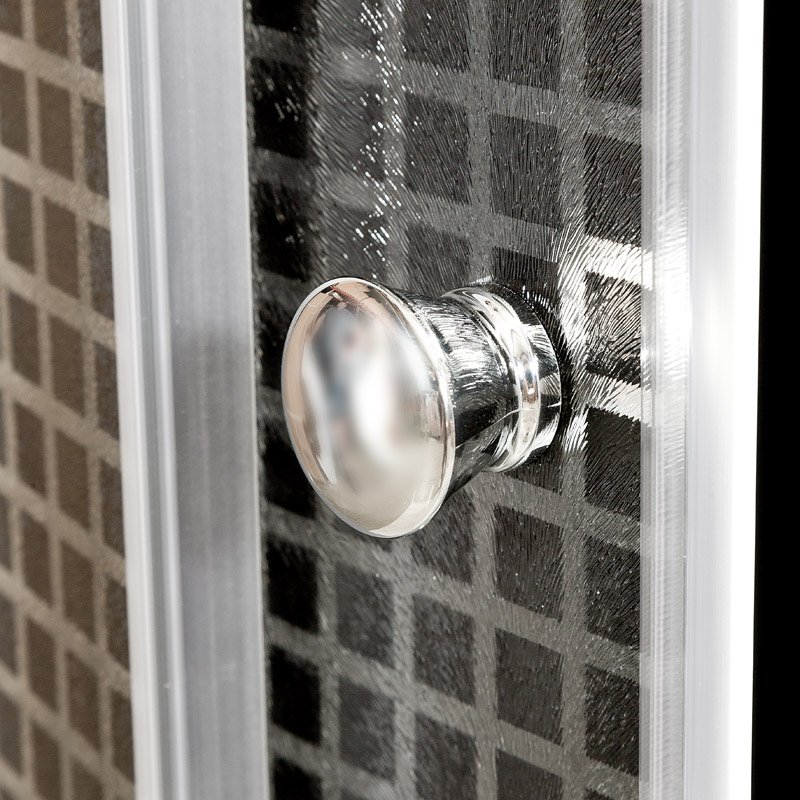 BМ4590 LED с гм. BLACK Душевая кабина DETO Серия ВМ L 890 с гм. и эл. BLACK - Вид №6