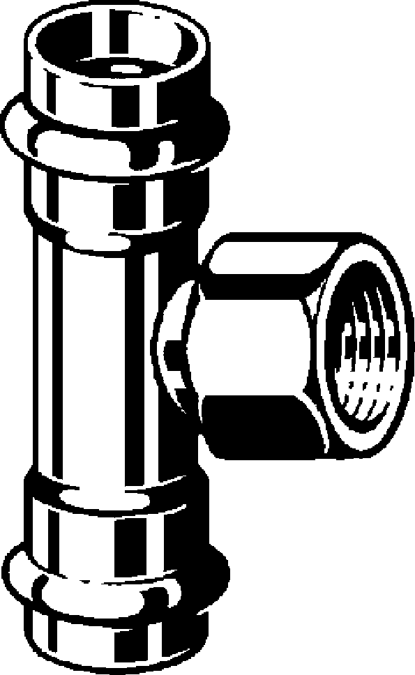 Viega Тройник Prestabo 1117.2 (641962) 641 962 - Вид №1