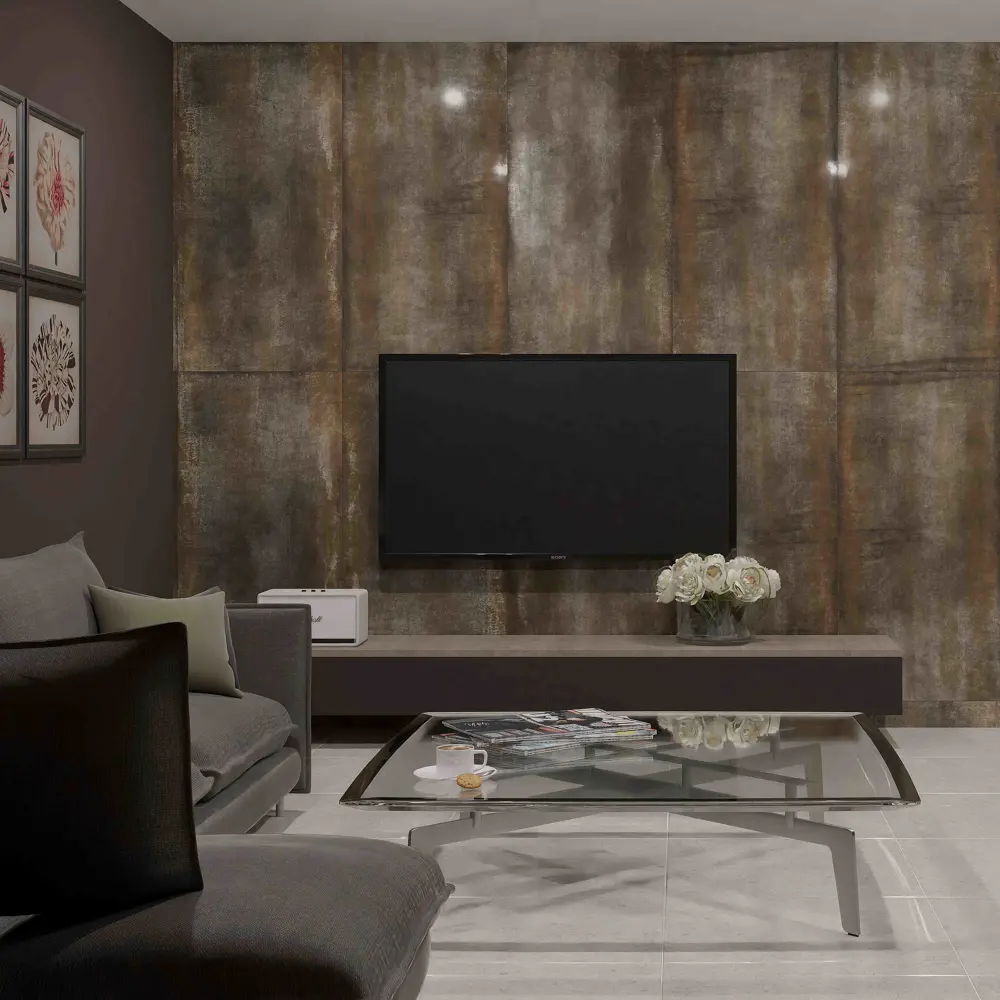 Глазурованный керамогранит Аксима Пасадена 60x120 см 1.44 м² матовый цвет коричневый AXIMA PASADENA STLM-2200851 - Вид №5