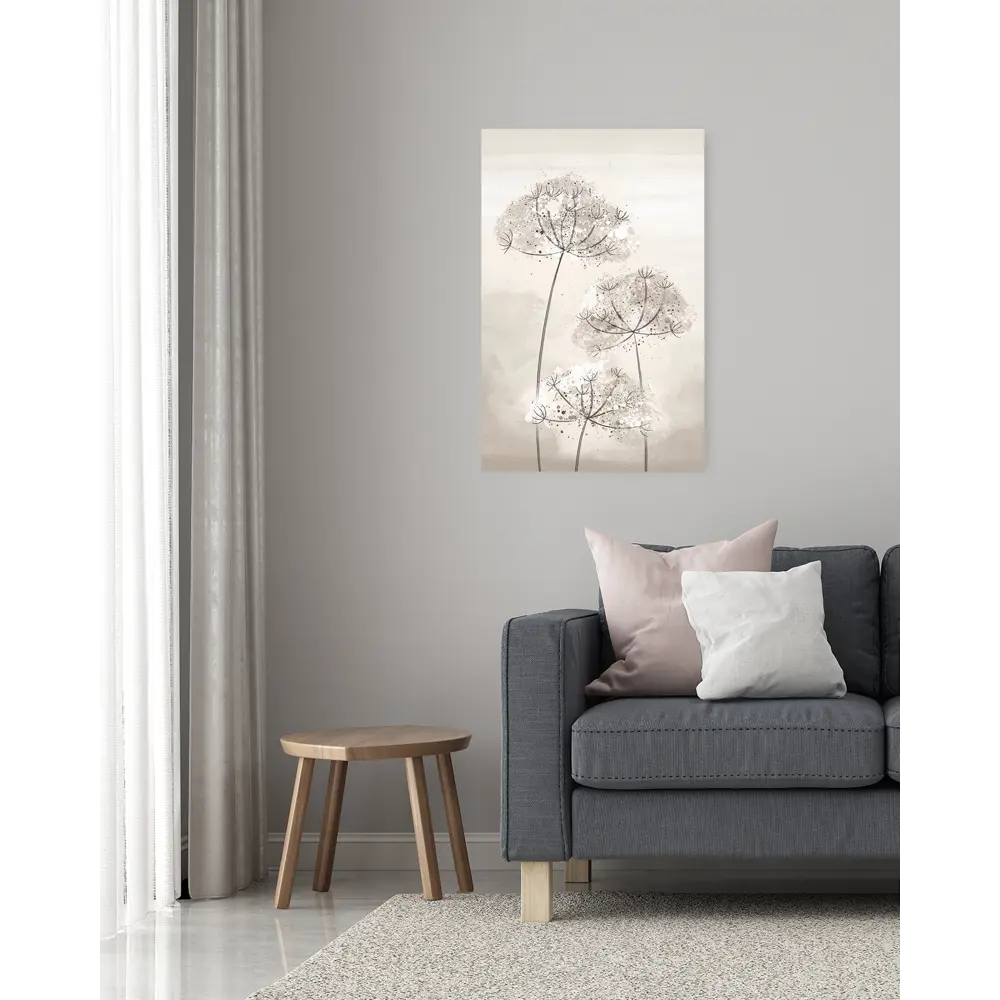 Santreyd Картина Полевые зонты - дизайнерский декор 40x60 см 86551635 STLM-0070037 - Вид №1