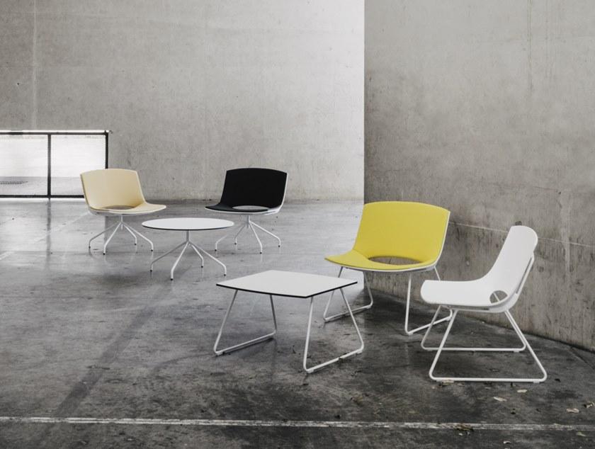 ENEA Вращающийся стул на жердочке из ткани Oh! sun-id-1379533 - Вид №4