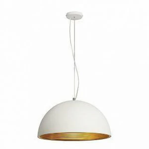 Подвесной светильник белый с черным Forchini 155931 SLV ДИЗАЙНЕРСКИЕ, FORCHINI 00-3889657 Белый;золото