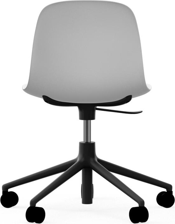 606050 Кресло Swivel 5W Gaslift Black Alu White Normann Copenhagen Form - Вид №3