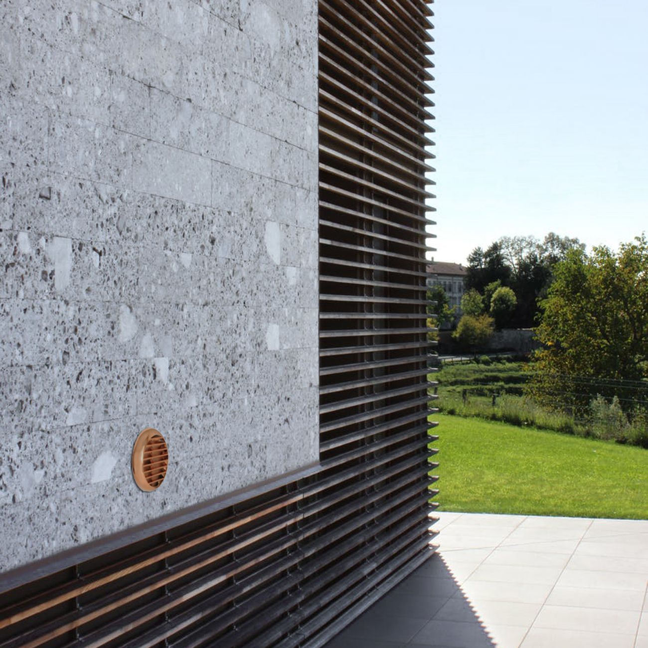 Универсальная круглая решетка First Corporation вентиляция ARCH-00049539 - Вид №3