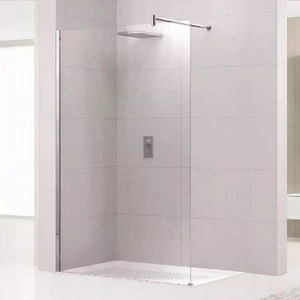 Novellini. Душевой уголок 80x80 см H с хромированным профилем LUNES