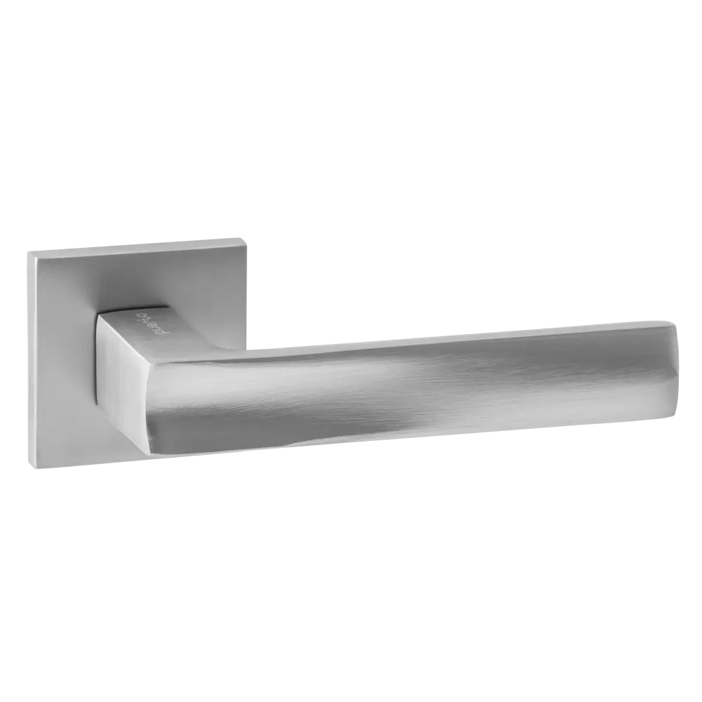 Дверные ручки Puerto Фриттата Slim без запирания цвет матовый никель STLM-2206612
