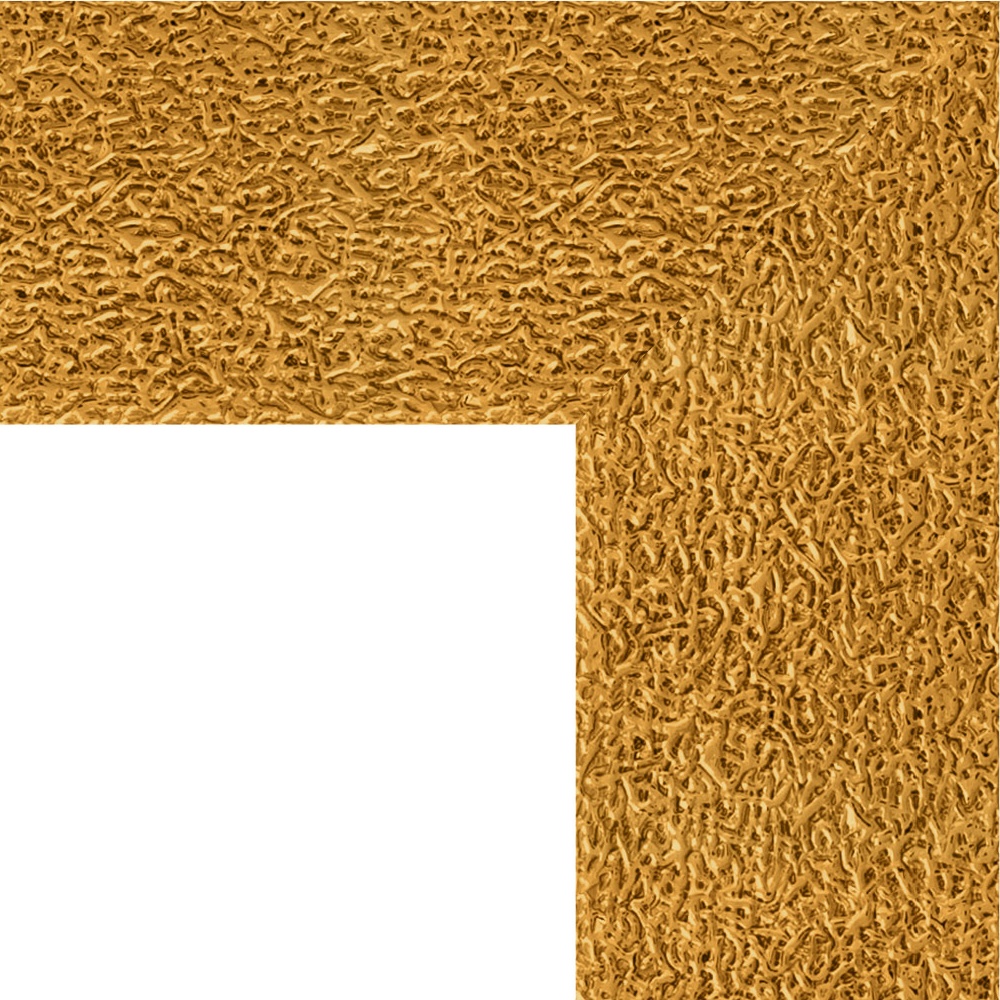 BY 3246 Зеркало в багетной раме - чеканка золотая 90 mm EVOFORM Definite - Вид №5