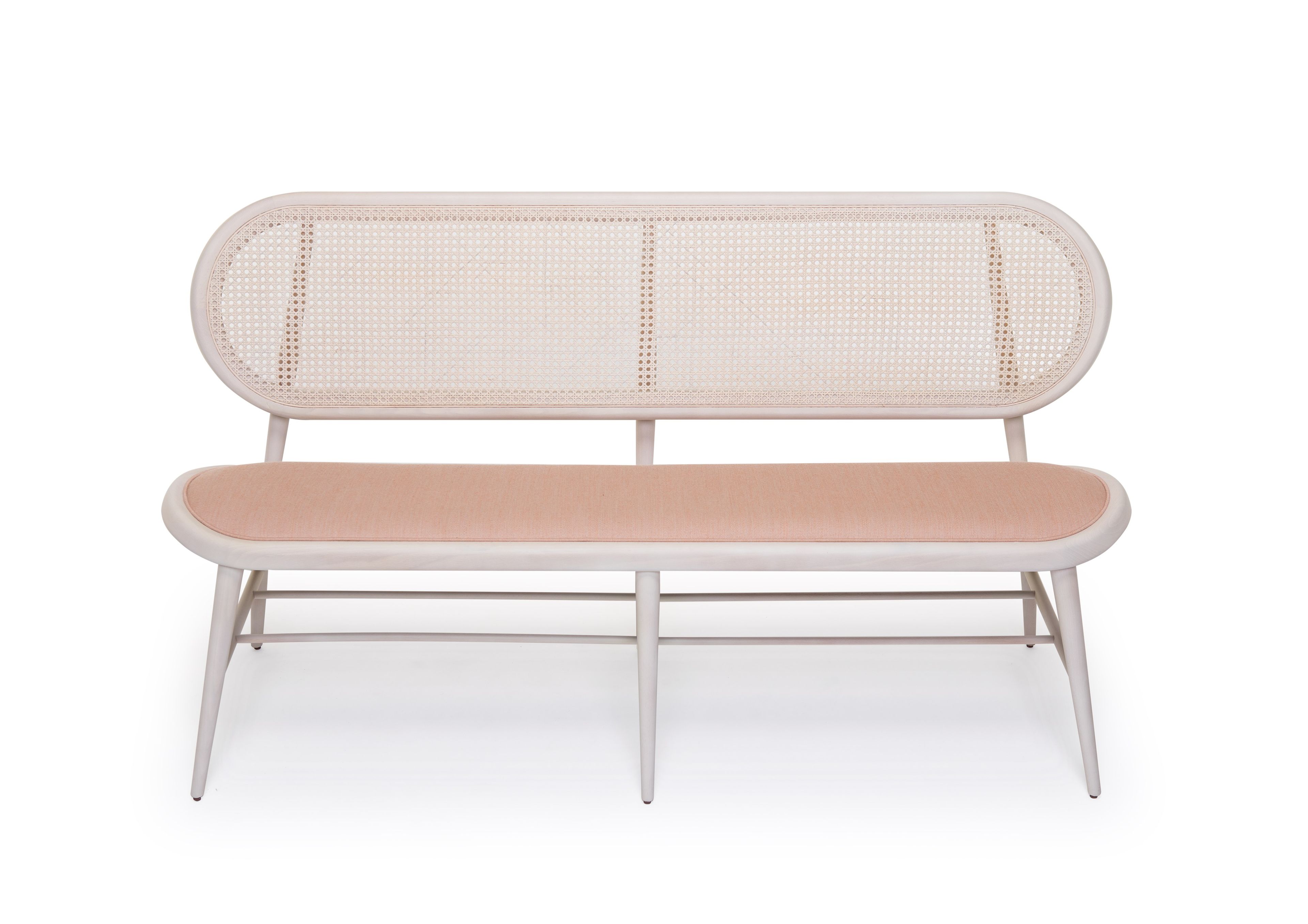 Скамейка из бука со спинкой Vergés Bernardes ARCH-00112179 - Вид №1