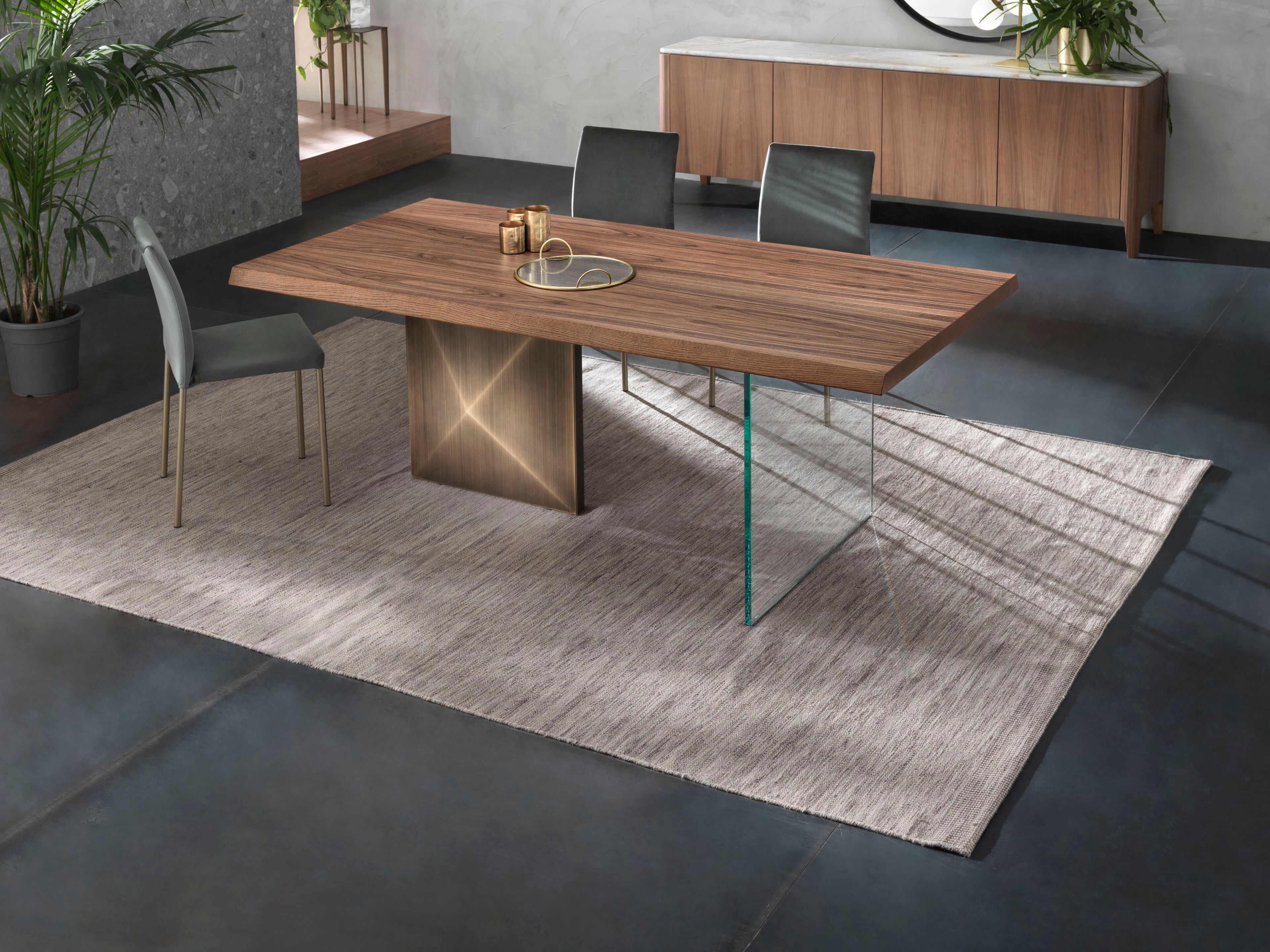 Фиксированный стол с деревянной столешницей RIFLESSI Cubric ARCH-00139699