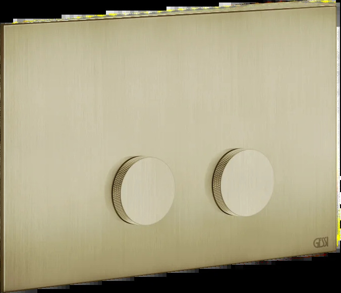 Запорная пластина 54631 727 Gessi Anello ЛАТУНЬ МАТОВАЯ PVD