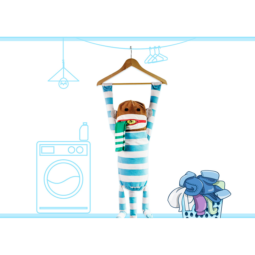 SK BAGMONKEY1 Мешок для белья monkey Suck UK  - Вид №1