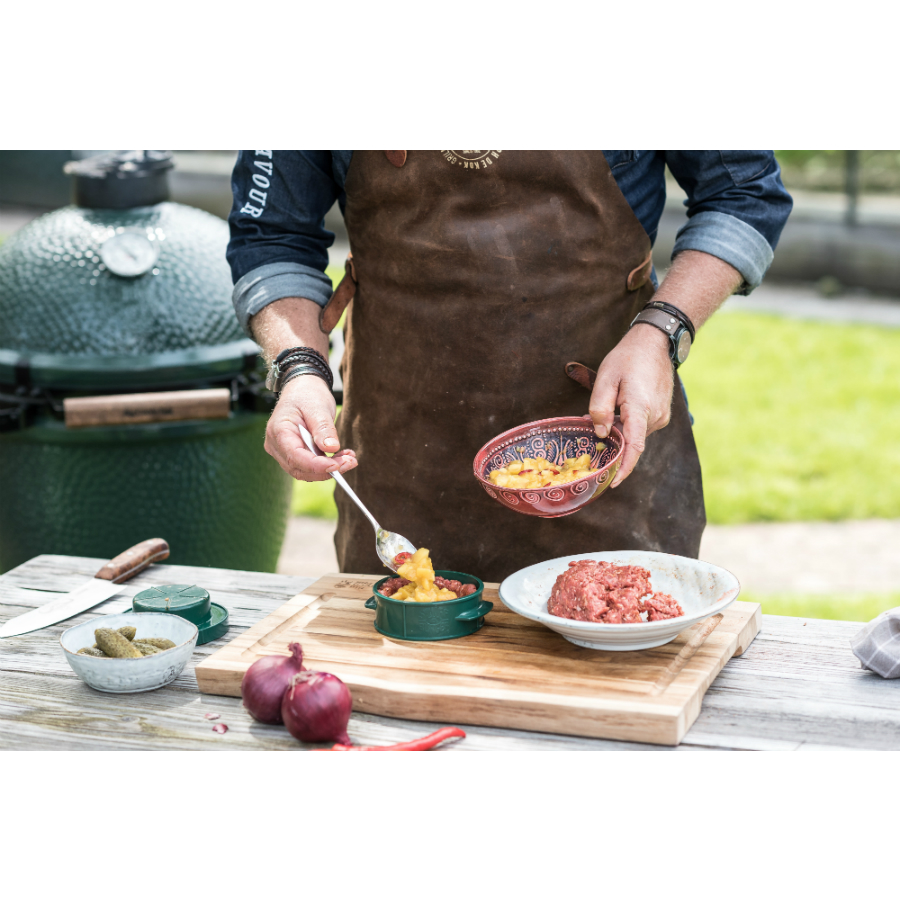 Пресс-форма для бургеров Big Green Egg, зеленая BGEBP - Вид №3