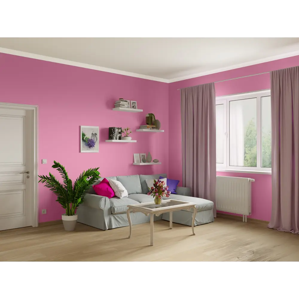 Краска для гостиной и офиса цвет английский розовый 0.9 л 81963857 STLM-2163518 PARADE ICE  - Вид №4