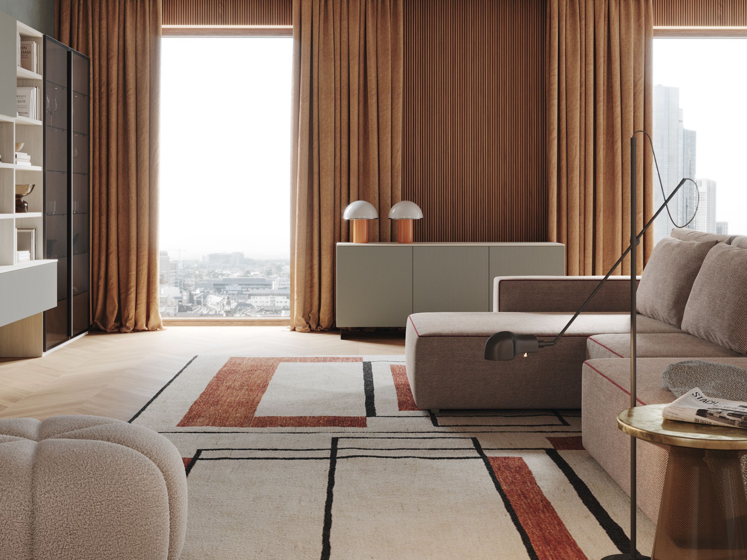 Оборудованная стена Giessegi день за днем ARCH-00126034