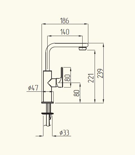 Смеситель MIGLIORE Tenesi 25417 для раковины, высокий sun-id-686671 - Вид №1