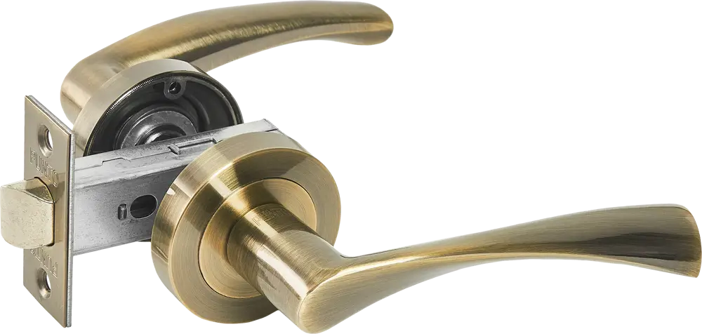 Дверные ручки PUNTO Crona в бронзовом исполнении для межкомнатных и входных дверей 85202131